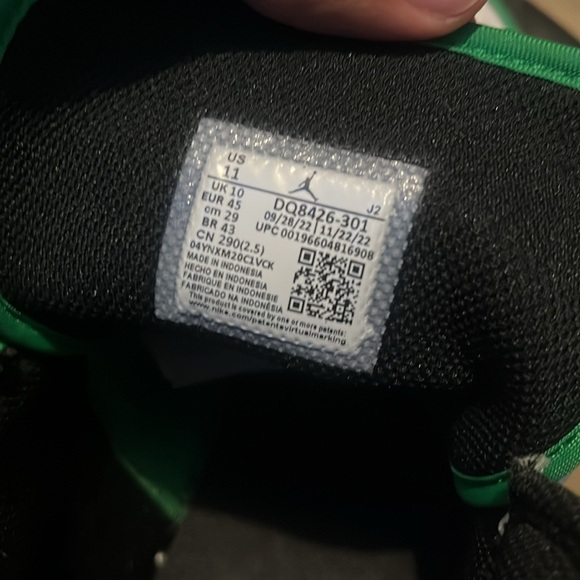Jordan 1 Mid Lucky Green - Picture 5 of 6